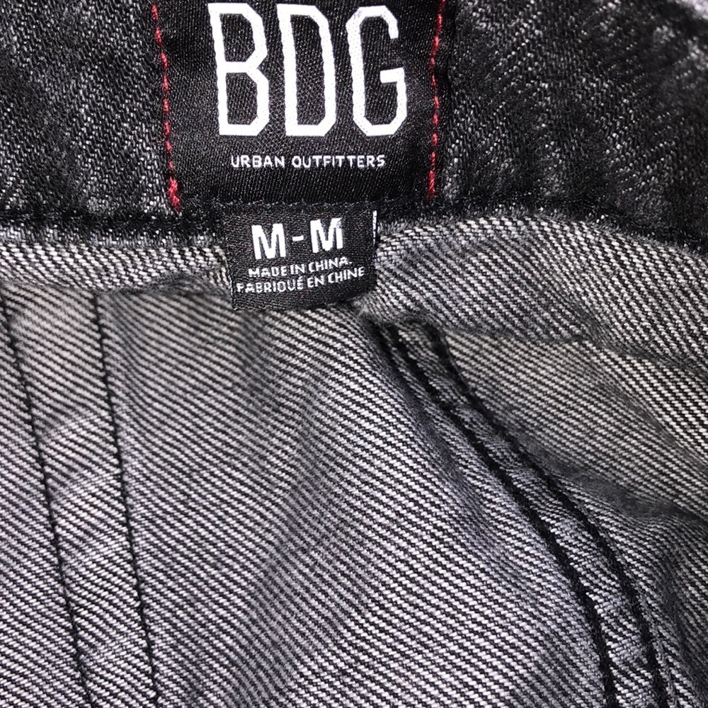 BDG Urban Outfitters black distressed jean skirt - Picture 6 of 9